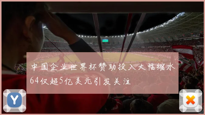 中国企业世界杯赞助投入大幅缩水64仅超5亿美元引发关注